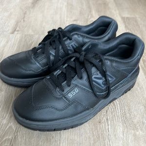 New Balance all black 550s